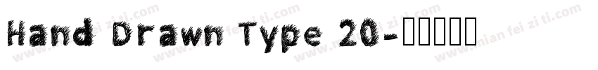 Hand Drawn Type 20字体转换